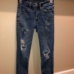 Super stretch American Eagle Outfitters jeans.